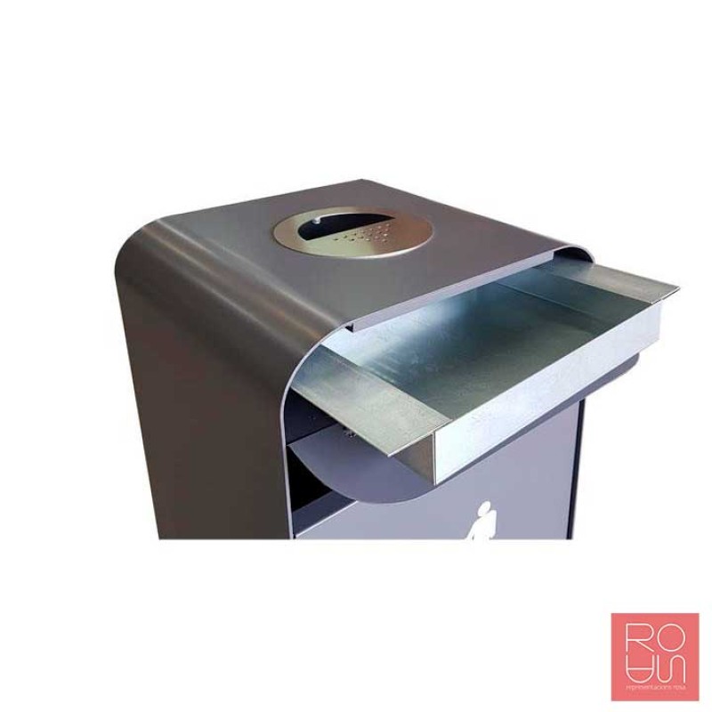 Paperera Metàl·lica Hèlix